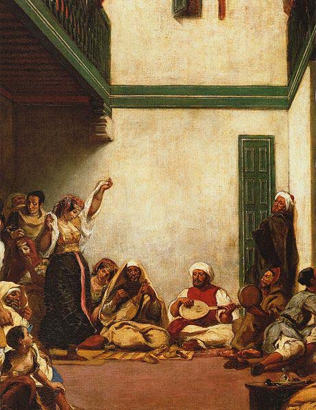 Eugene Delacroix Jewish Wedding in Morocco